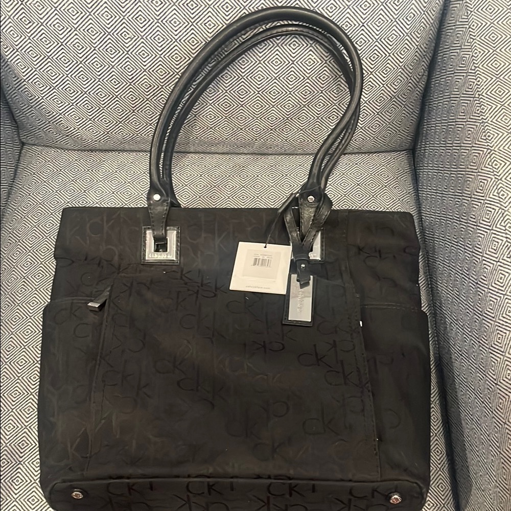 School Bag Calvin Klein Tote Bag Black Calvin Klein Black Work Bag CK